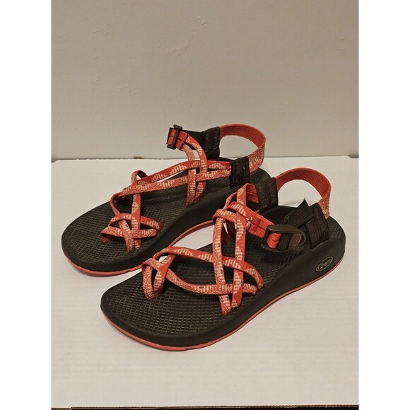 Chaco Shoes Sandals Women's Z/Cloud X2 Pink Aztec Comfort Beach Hiking 9 Euc - Picture 12 of 13